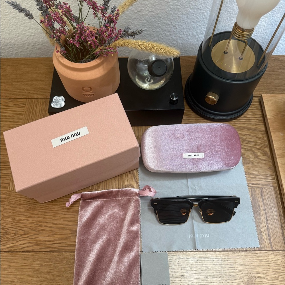 Miu Miu Black Eyewear